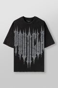 youngla fade cross t-shirt