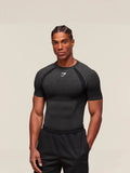 compression shoulder line gymshark top