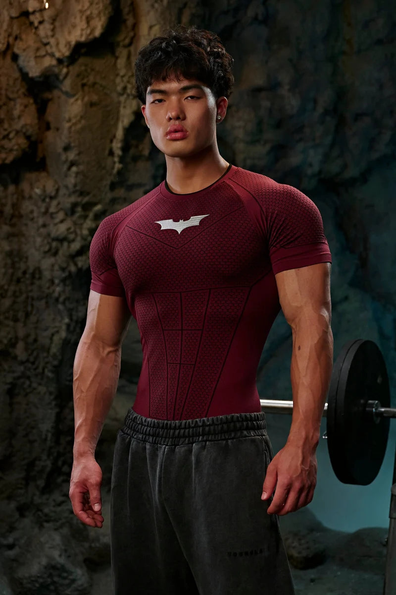 batman compression shirt short sleeve